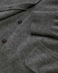 Cashmere-Strickjacke