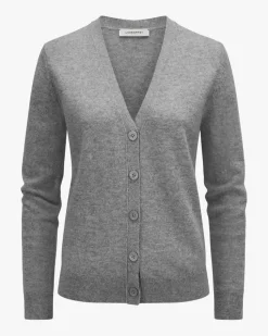 Cashmere-Strickjacke