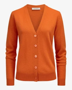 Cashmere-Strickjacke