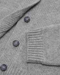 Cashmere-Strickjacke