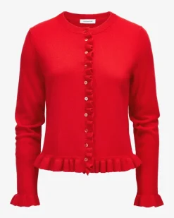 Cashmere-Strickjacke