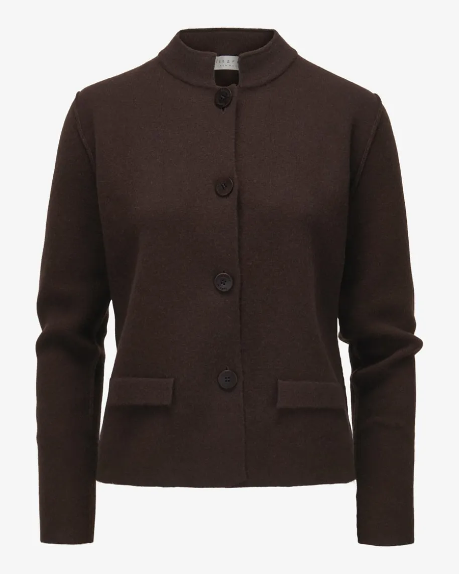 Cashmere-Strickjacke