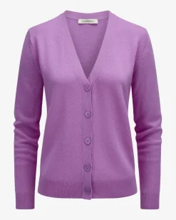 Cashmere-Strickjacke