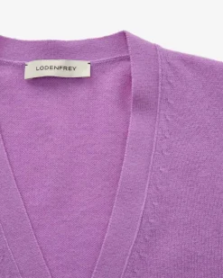 Cashmere-Strickjacke