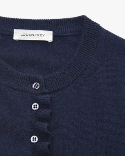 Cashmere-Strickjacke