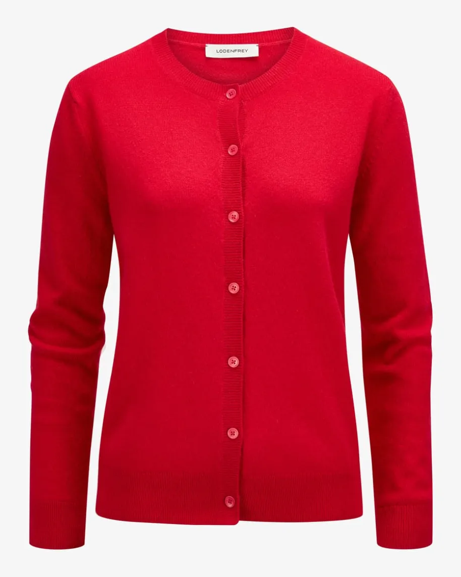 Cashmere-Strickjacke