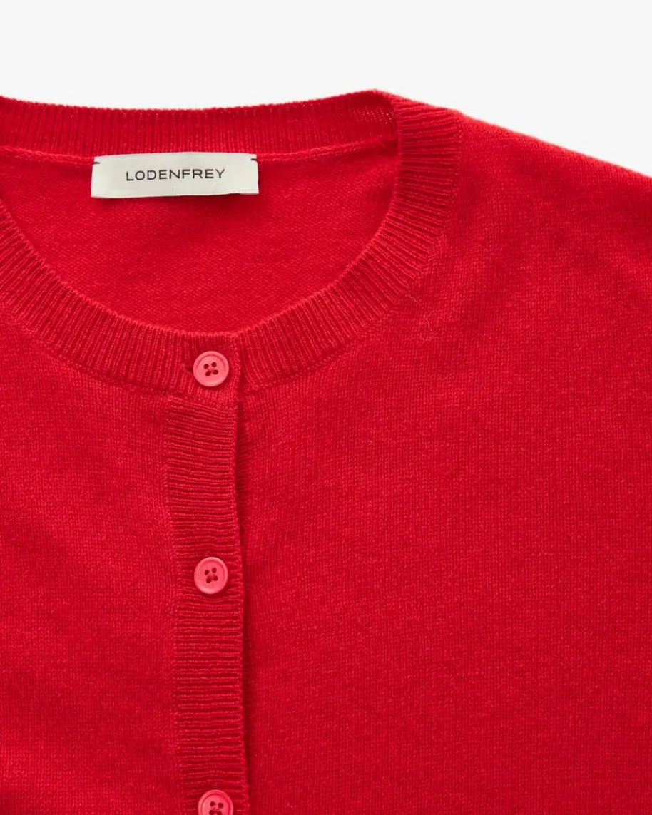 Cashmere-Strickjacke