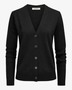 Cashmere-Strickjacke