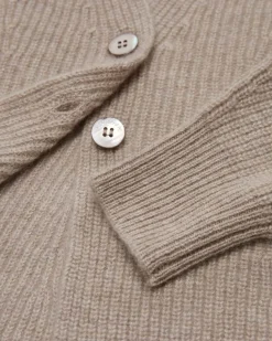 Cashmere-Strickjacke