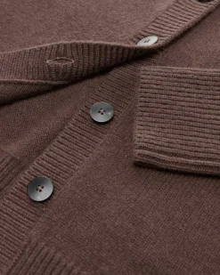 Cashmere-Strickjacke