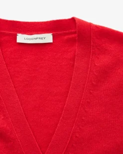 Cashmere-Strickjacke