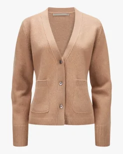 Cashmere-Strickjacke