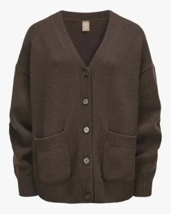 Cashmere-Strickjacke