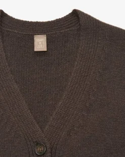 Cashmere-Strickjacke