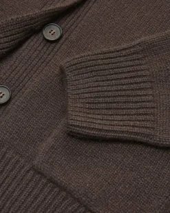 Cashmere-Strickjacke