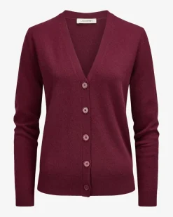 Cashmere-Strickjacke