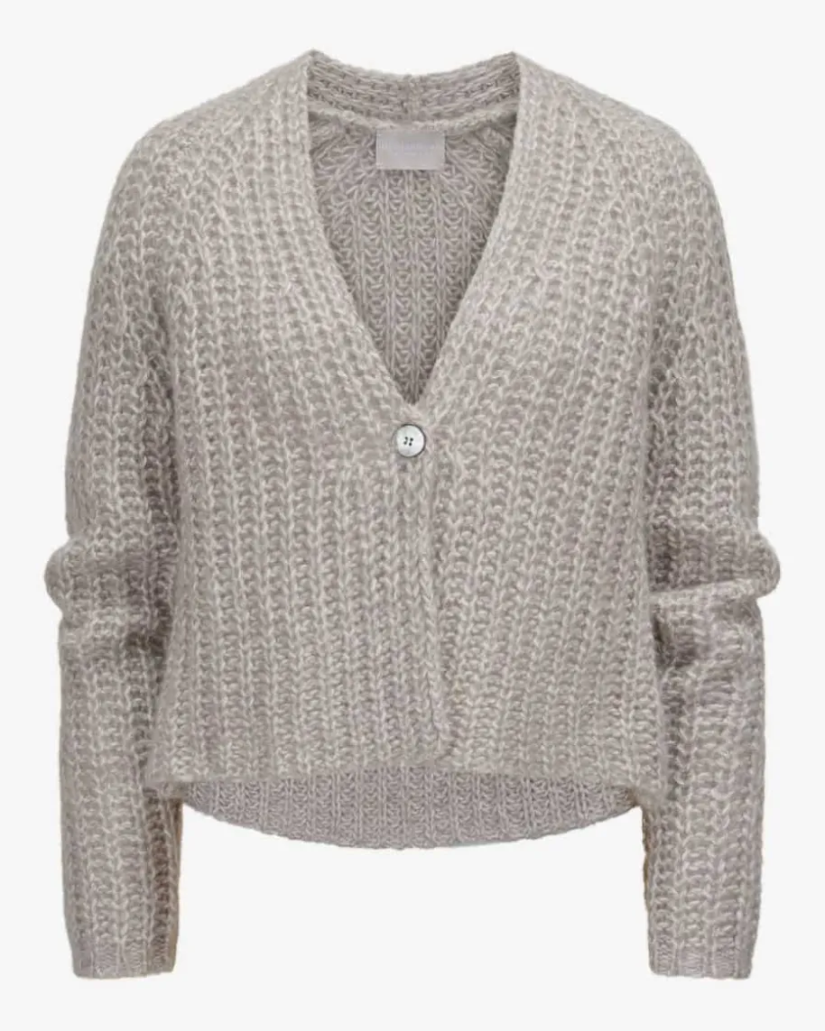 Cashmere-Strickjacke