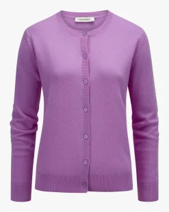 Cashmere-Strickjacke