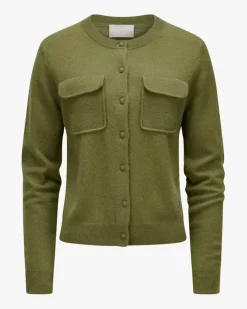 Cashmere-Strickjacke