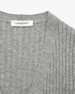 Cashmere-Strickjacke