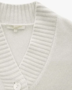 Cashmere-Strickjacke