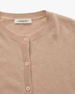 Cashmere-Strickjacke