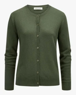 Cashmere-Strickjacke