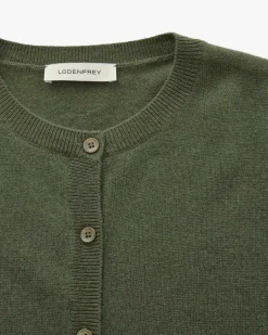 Cashmere-Strickjacke