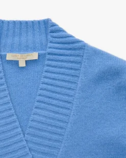 Cashmere-Strickjacke