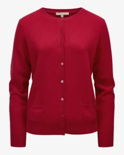 Cashmere-Strickjacke