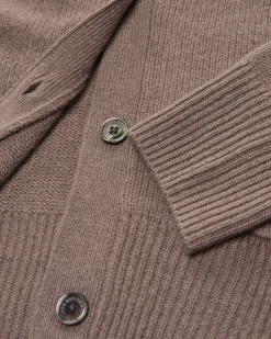 Cashmere-Strickjacke