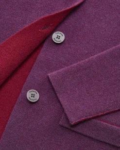 Cashmere-Wende-Strickjacke