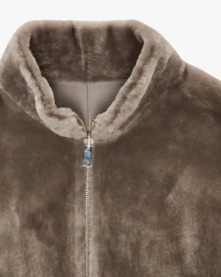 Chloe Wende-Lammfelljacke