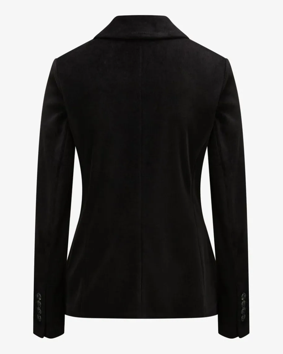 Cordblazer Slim Fit aus Baumwoll-Mix