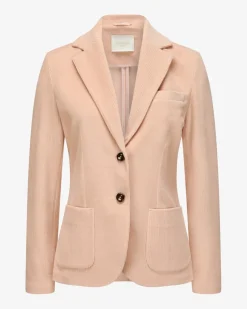 Cordblazer Slim Fit aus Baumwoll-Mix