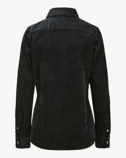 Cord-Hemdbluse Slim Fit