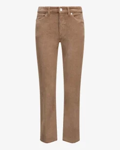 7/8-Cordhose aus Baumwoll-Mix