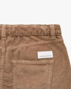 7/8-Cordhose aus Baumwoll-Mix