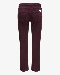 7/8-Cordhose aus Baumwoll-Mix