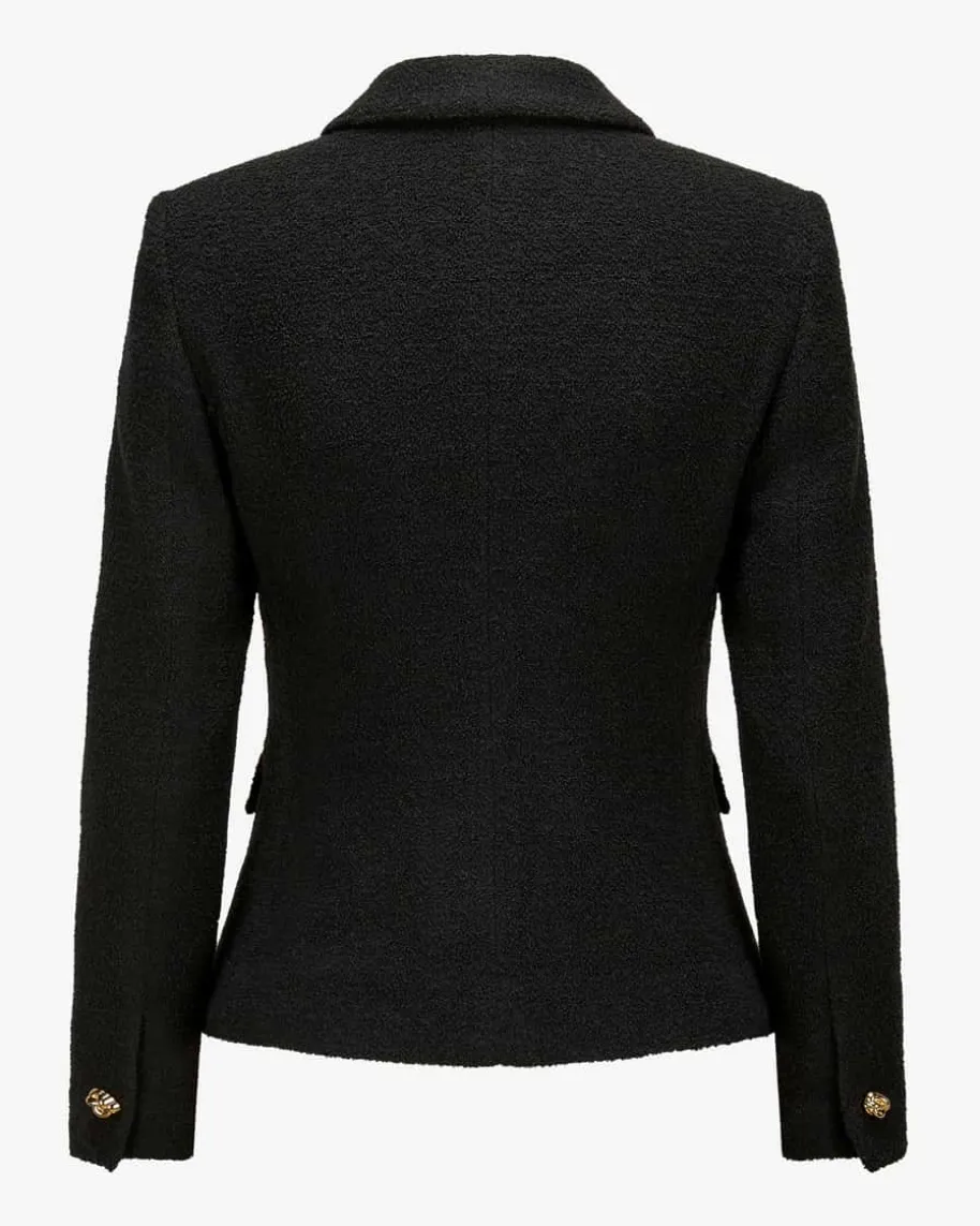 Daria Bouclé-Blazer aus Schurwoll-Mix