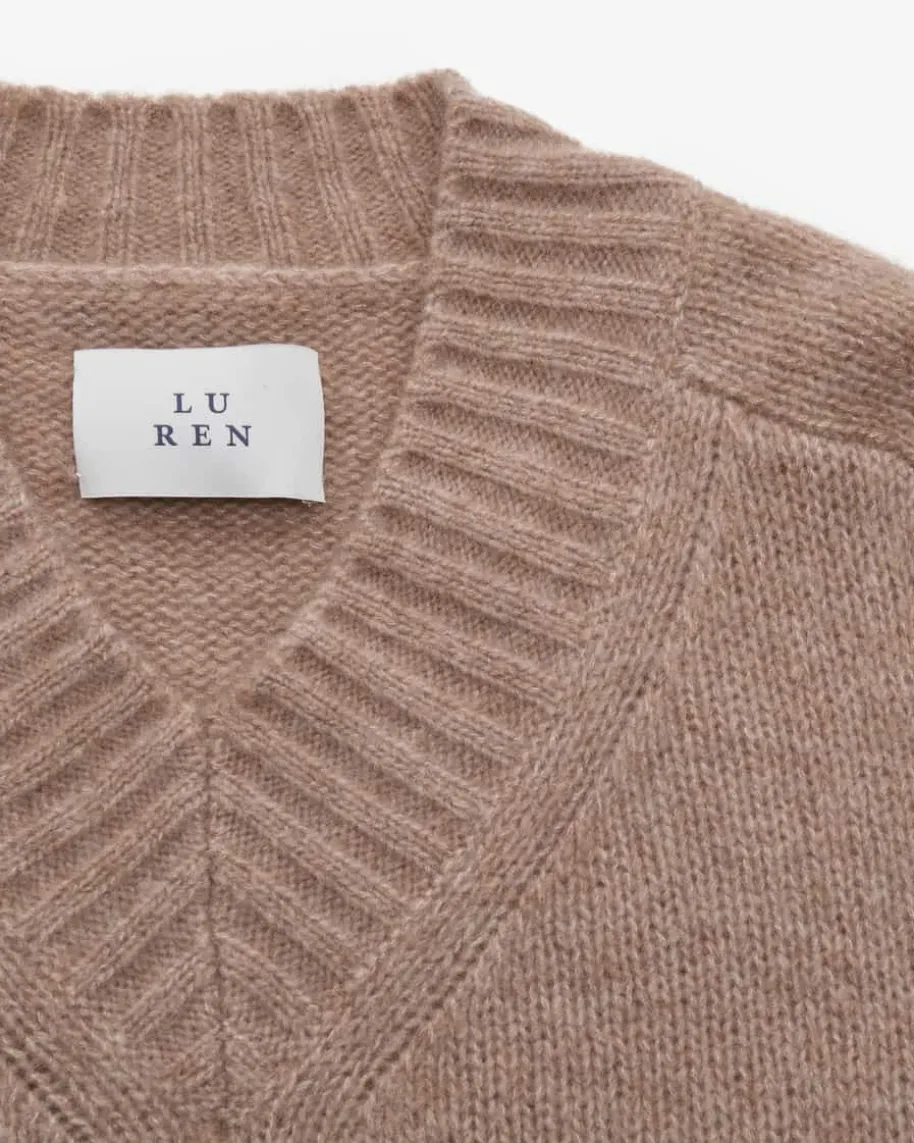 Deene Cashmere-Seiden-Pullover