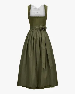 Dirndl lang mit Schürze