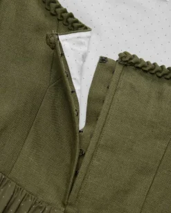 Dirndl lang mit Schürze