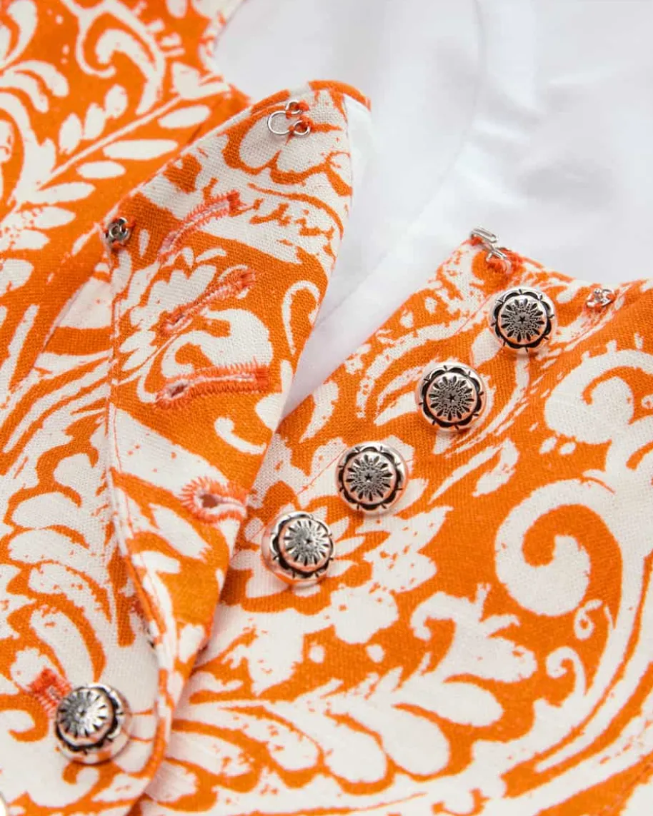 Dirndl lang mit Schürze