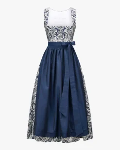 Dirndl lang mit Schürze