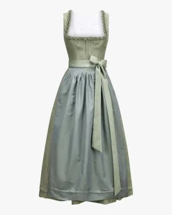 Dirndl lang mit Schürze