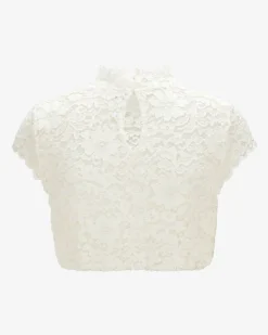 Dirndlbluse semi-transparent