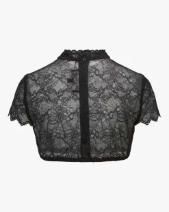 Dirndlbluse semi-transparent