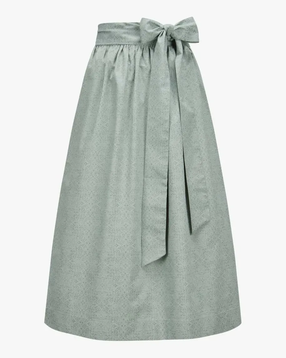 Dirndlschürze lang aus Baumwolle