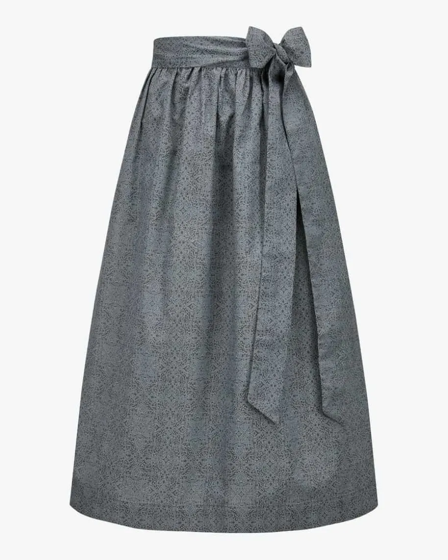 Dirndlschürze lang aus Baumwolle